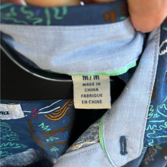 Tommy Bahama Men’s Hula Hideaway Short Sleeve Silk Button-Up Shirt Medium‎ - Picture 7 of 9